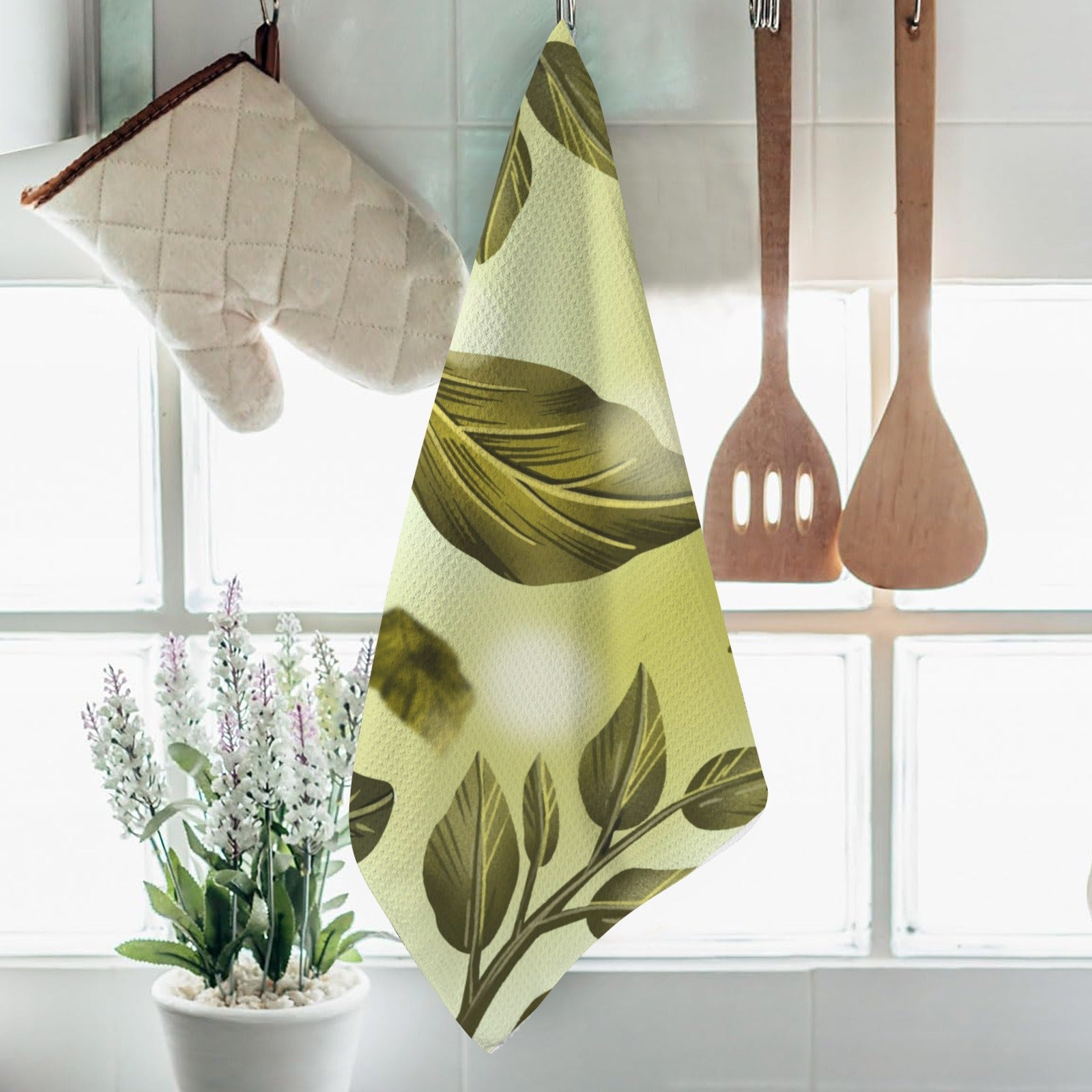 Kitchen Hand Towel 40X60cm (One Side)(1pc) Made in USA